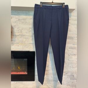 White House Black Market Officer Blue Slim Ankle Women's Pants